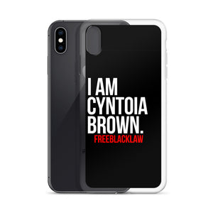 "I Am Cyntoia Brown" iPhone Case