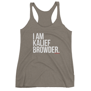 "I Am Kalief Browder" Racerback Tank