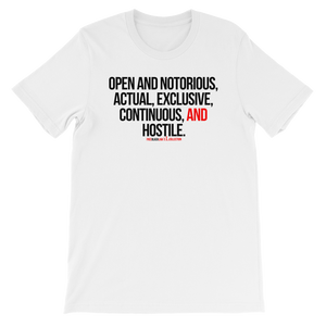 Adverse Possession T-Shirt