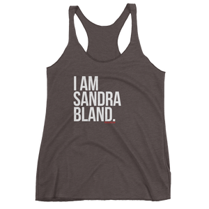 "I Am Sandra Bland" Racerback Tank
