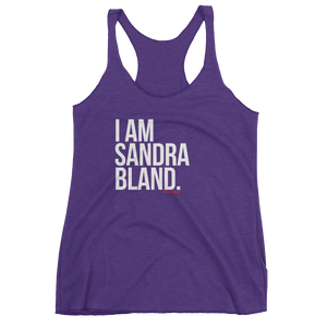 "I Am Sandra Bland" Racerback Tank