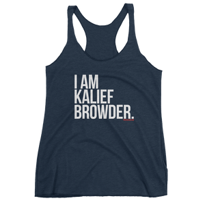 "I Am Kalief Browder" Racerback Tank