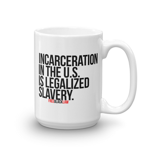 "Legalized Slavery" Mug