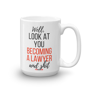 "Becoming a Lawyer" Mug