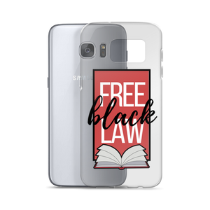 FreeBLACKLaw Logo Samsung Case
